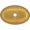 Castello Usa Lucine 21-inch Bathroom Vessel Sink - Gold CB-VC-4-G18K-21 - alternate 2
